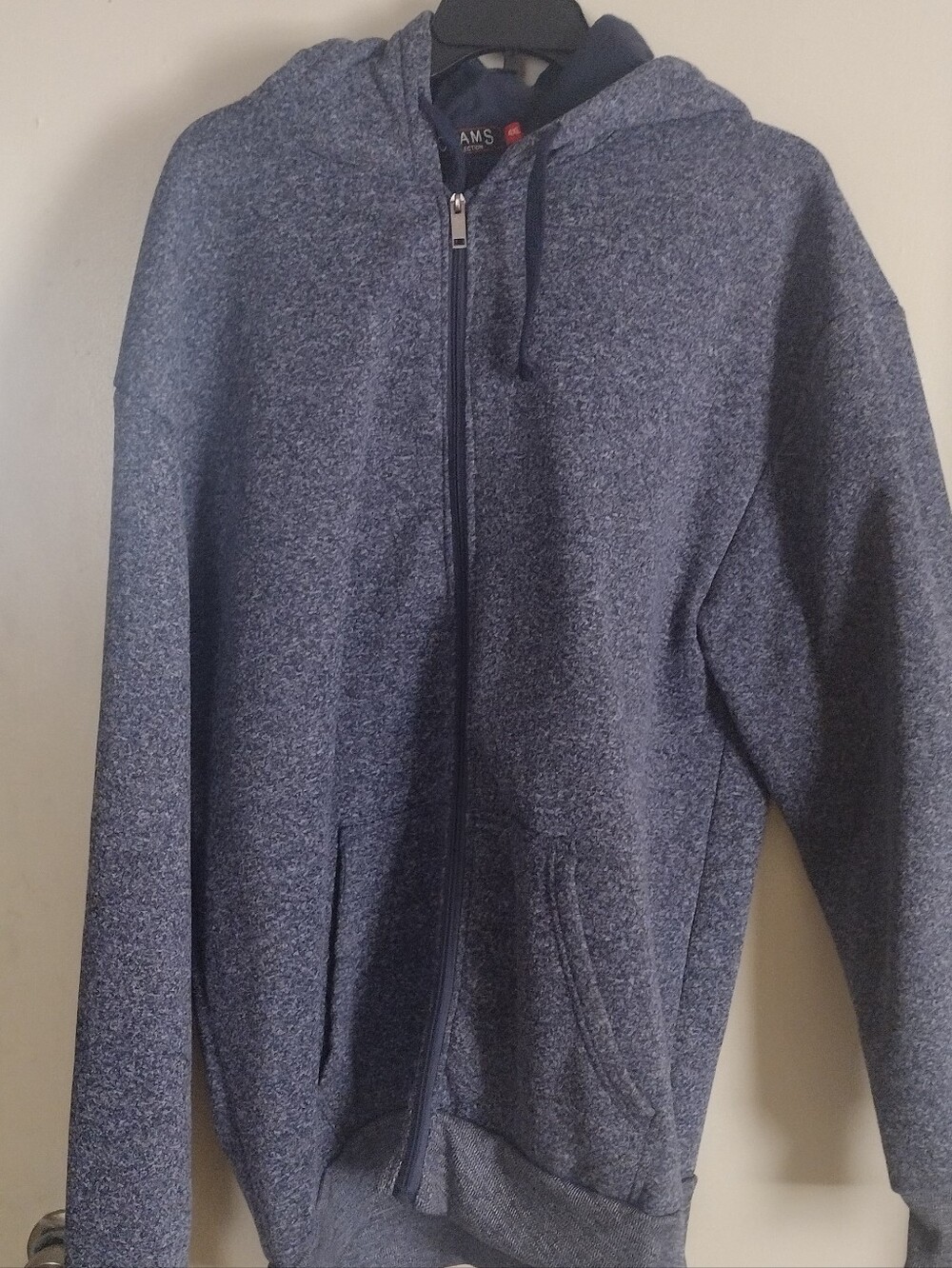 Blue - Grey Full Zip Hoodie 4xl $12